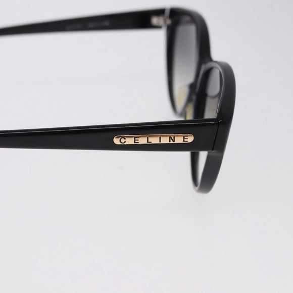 CELINE Sunglasses plastic Black Auth BA14448
