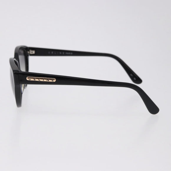 CELINE Sunglasses plastic Black Auth BA14448