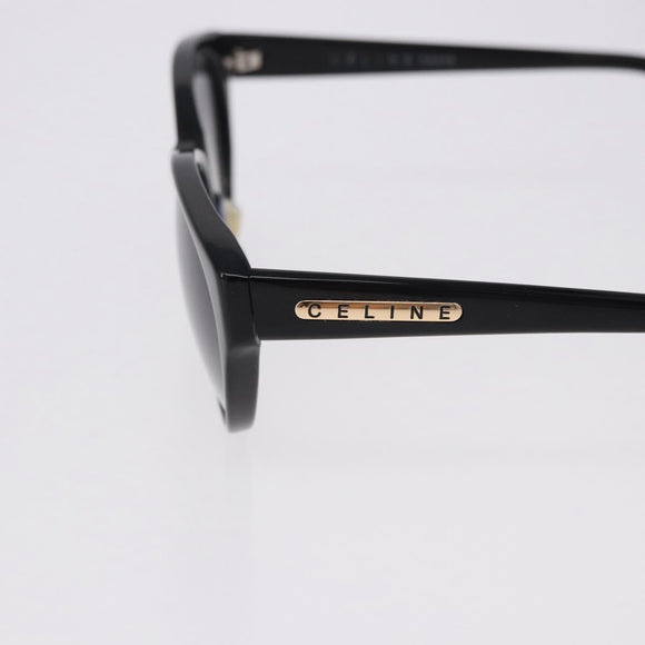 CELINE Sunglasses plastic Black Auth BA14448
