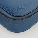 LOUIS VUITTON Epi Saint Cloud GM Shoulder Bag Toledo Blue M52195 LV Auth BA1445-17