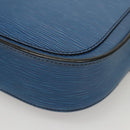 LOUIS VUITTON Epi Saint Cloud GM Shoulder Bag Toledo Blue M52195 LV Auth BA1445-18