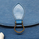 LOUIS VUITTON Epi Saint Cloud GM Shoulder Bag Toledo Blue M52195 LV Auth BA1445-19