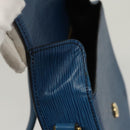 LOUIS VUITTON Epi Saint Cloud GM Shoulder Bag Toledo Blue M52195 LV Auth BA1445-8