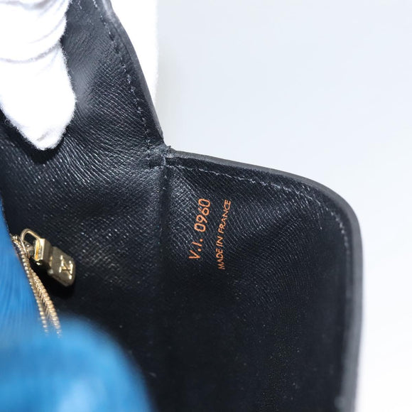 LOUIS VUITTON Epi Saint Cloud GM Shoulder Bag Toledo Blue M52195 LV Auth BA1445
