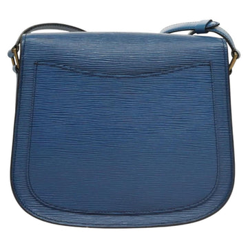 LOUIS VUITTON Epi Saint Cloud GM Shoulder Bag Toledo Blue M52195 LV Auth BA1445 - 0