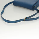 LOUIS VUITTON Epi Saint Cloud GM Shoulder Bag Toledo Blue M52195 LV Auth BA1445-7