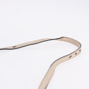 Chloe Etel Hand Bag Leather 2way Beige Gold Auth BA14456-10