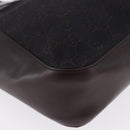 GUCCI GG Canvas Tote Bag Black 73983 Auth BA14459A-10