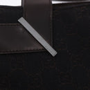 GUCCI GG Canvas Tote Bag Black 73983 Auth BA14459A-14