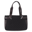 GUCCI GG Canvas Tote Bag Black 73983 Auth BA14459A-2