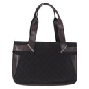 GUCCI GG Canvas Tote Bag Black 73983 Auth BA14459A-3