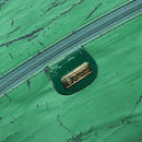 GUCCI Web Sherry Line Tote Bag PVC Canvas Gold White Auth BA14461-17