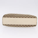 GUCCI GG Canvas Shoulder Bag Beige Gold 154982 Auth BA14464-6