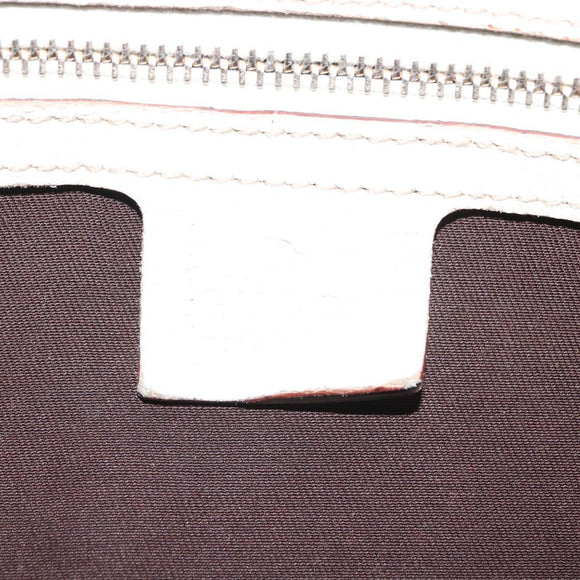 GUCCI GG Canvas Shoulder Bag Beige Gold 154982 Auth BA14464