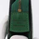 LOUIS VUITTON Epi Trousse Crete Pouch Green M48404 LV Auth BA14465-8