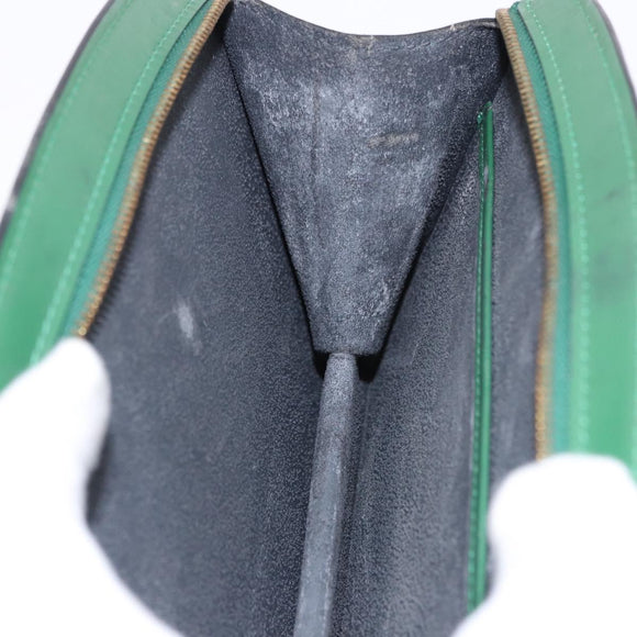 LOUIS VUITTON Epi Trousse Crete Pouch Green M48404 LV Auth BA14465