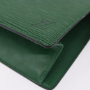 LOUIS VUITTON Epi Trousse Crete Pouch Green M48404 LV Auth BA14465-14