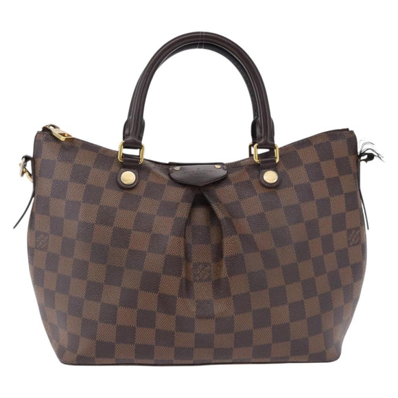 LOUIS VUITTON Damier Ebene Sienna PM Shoulder Bag N41545 LV Auth BA14466