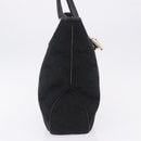 GUCCI Jackie Hand Bag Canvas Black Gold 145818 Auth BA14468A-4