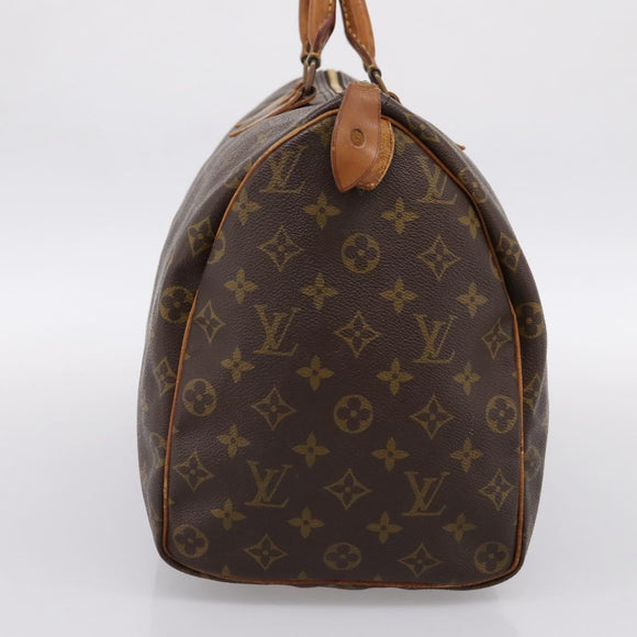 LOUIS VUITTON Monogram Speedy 40 Hand Bag M41522 LV Auth BA14471