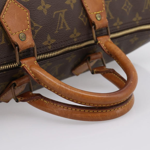 LOUIS VUITTON Monogram Speedy 40 Hand Bag M41522 LV Auth BA14471