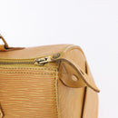 LOUIS VUITTON Epi Speedy 25 Hand Bag Tassili Yellow M43019 LV Auth BA14474-9