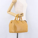 LOUIS VUITTON Epi Speedy 25 Hand Bag Tassili Yellow M43019 LV Auth BA14474-22