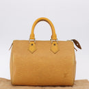 LOUIS VUITTON Epi Speedy 25 Hand Bag Tassili Yellow M43019 LV Auth BA14474-12