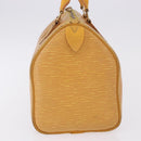 LOUIS VUITTON Epi Speedy 25 Hand Bag Tassili Yellow M43019 LV Auth BA14474-4