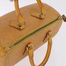 LOUIS VUITTON Epi Speedy 25 Hand Bag Tassili Yellow M43019 LV Auth BA14474-6