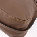 Chloe Hand Bag Leather 2way Brown Gold Auth BA14477A-18