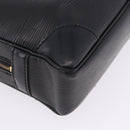 LOUIS VUITTON Epi Porte Documents Voyage Business Bag Black M40321 Auth BA14478-8
