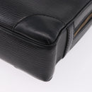LOUIS VUITTON Epi Porte Documents Voyage Business Bag Black M40321 Auth BA14478-17