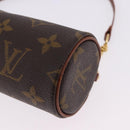 LOUIS VUITTON Monogram Papillon Pouch LV Auth BA14479-15