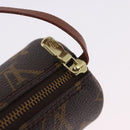 LOUIS VUITTON Monogram Papillon Pouch LV Auth BA14479-10