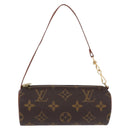 LOUIS VUITTON Monogram Papillon Pouch LV Auth BA14479-13
