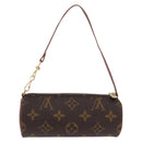 LOUIS VUITTON Monogram Papillon Pouch LV Auth BA14479-2