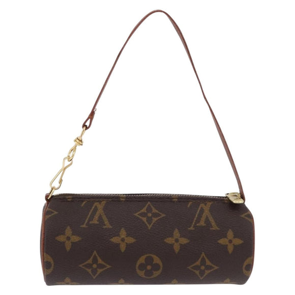 LOUIS VUITTON Monogram Papillon Pouch LV Auth BA14479