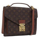 LOUIS VUITTON Monogram Monceau 28 Hand Bag M51185 LV Auth BA14480-1
