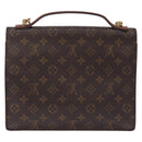 LOUIS VUITTON Monogram Monceau 28 Hand Bag M51185 LV Auth BA14480-2