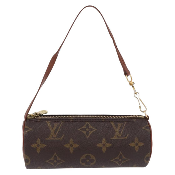 LOUIS VUITTON Monogram Papillon Pouch LV Auth BA14481