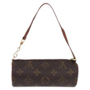 LOUIS VUITTON Monogram Papillon Pouch LV Auth BA14481-2