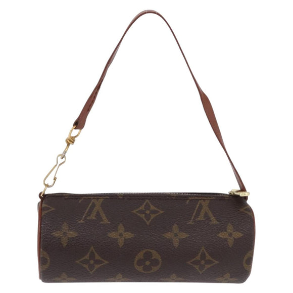 LOUIS VUITTON Monogram Papillon Pouch LV Auth BA14481