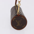LOUIS VUITTON Monogram Papillon Pouch LV Auth BA14481-3