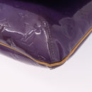 LOUIS VUITTON Monogram Vernis Thompson Street Purple Viole M91095 Auth BA14487-14