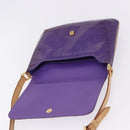 LOUIS VUITTON Monogram Vernis Thompson Street Purple Viole M91095 Auth BA14487-10