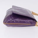LOUIS VUITTON Monogram Vernis Thompson Street Purple Viole M91095 Auth BA14487-3