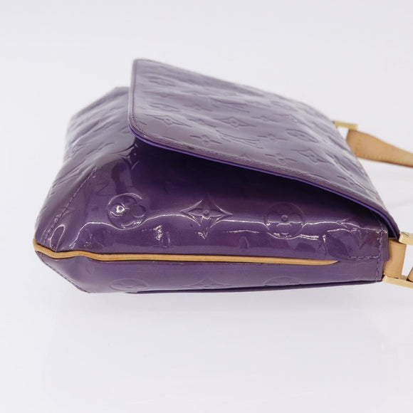 LOUIS VUITTON Monogram Vernis Thompson Street Purple Viole M91095 Auth BA14487