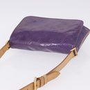 LOUIS VUITTON Monogram Vernis Thompson Street Purple Viole M91095 Auth BA14487-6