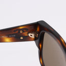 CHANEL Sunglasses plastic Brown CC Auth BA14488M-11